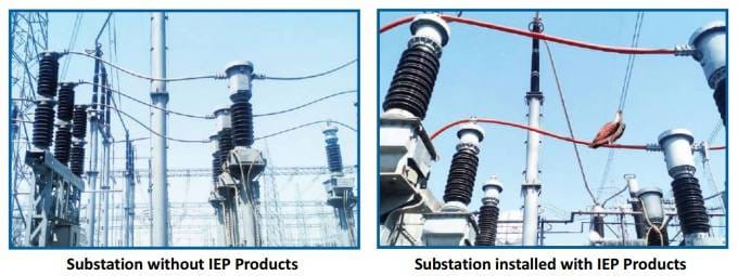 Insulator and bushing cover-ups